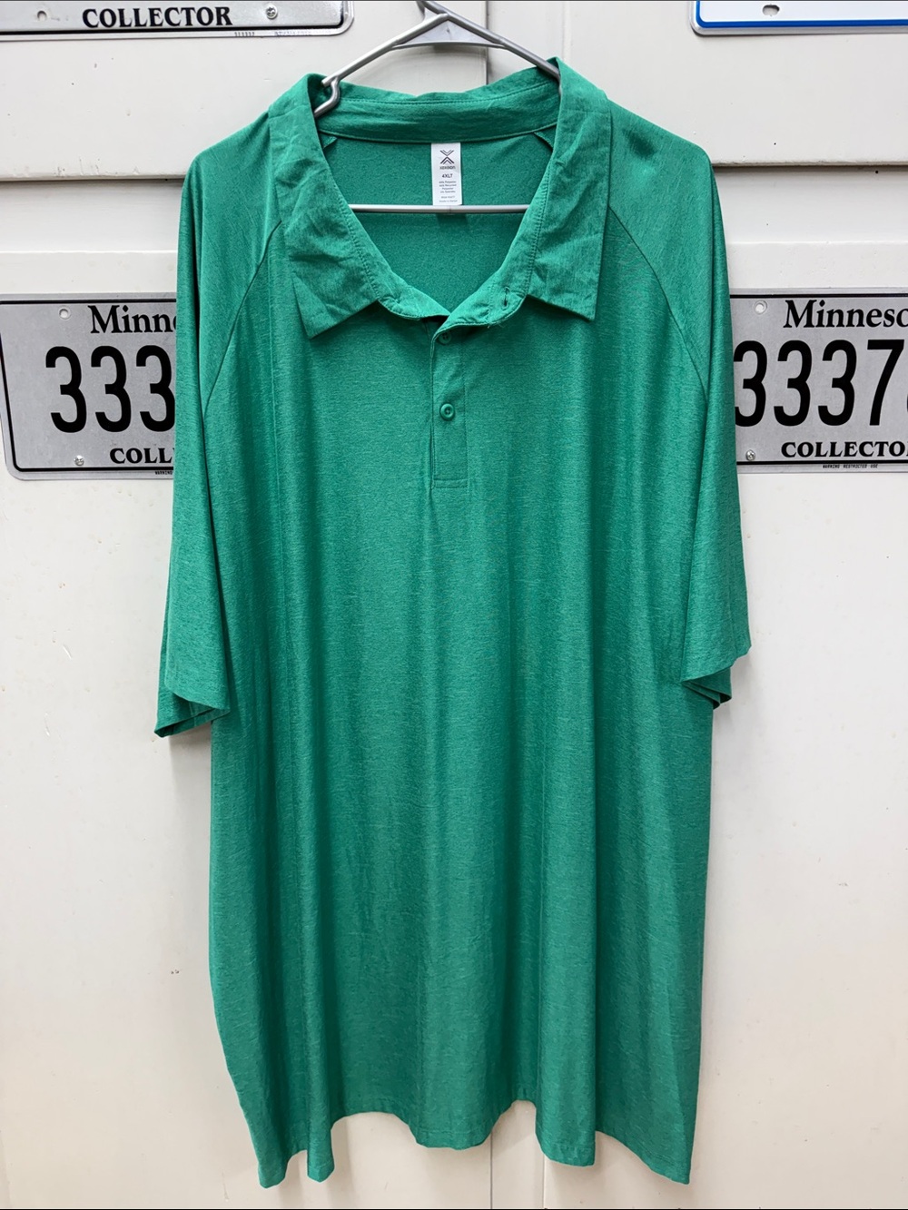 Xersion Green Men's Polo Shirt - Short Sleeve